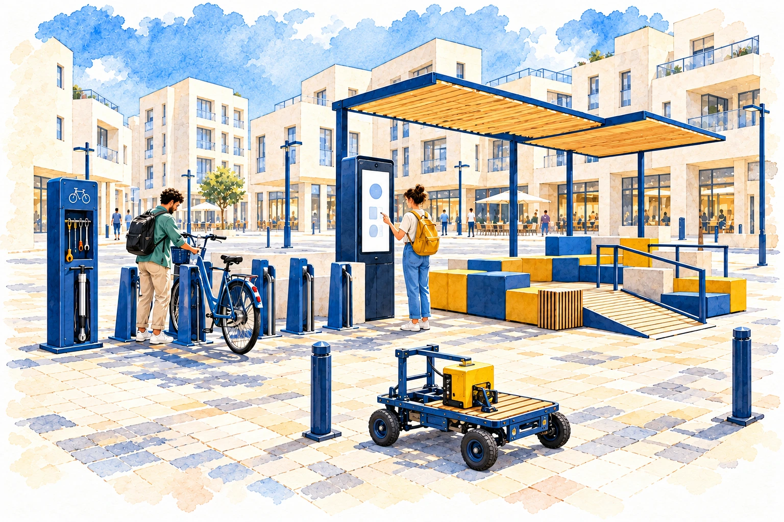 Different resident-led solutions to a local city challenge