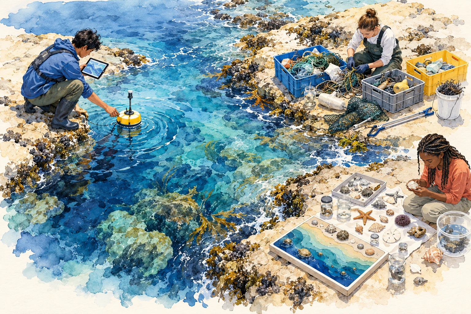 An ocean protection mission sparking a technology solution, a service, education, and community action